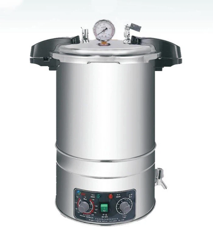 Adopting Mechanical Automatic Temperature Control Adjustment Portable Pressure Steam Sterilizer LHS-C Series